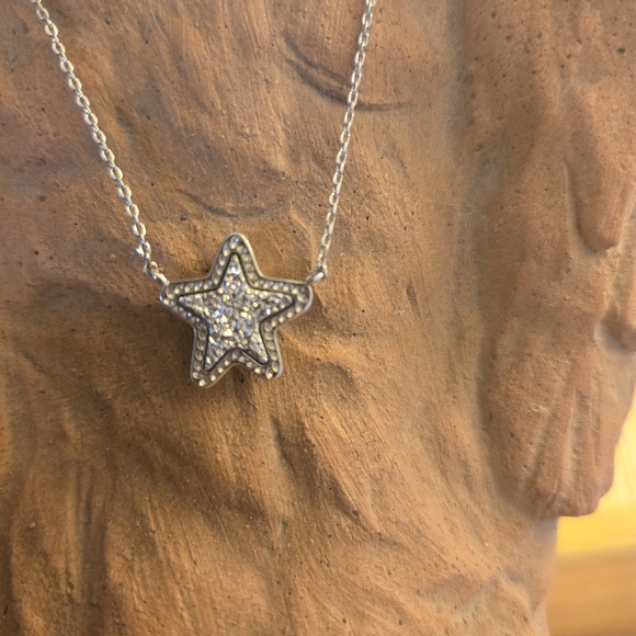 Kendra Scott Silver Jae Star Pendant Necklace - Picture 3 of 3